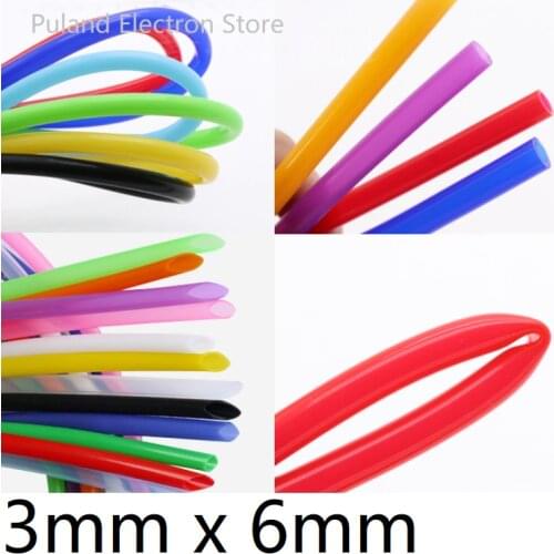 3x6 Silicone Tube ID 3mm OD 5mm Flexible Rubber Hose Thickness 1mm Food Grade Soft Milk Beer Drink Pipe Water Connector