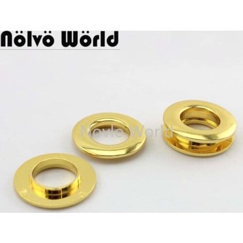 10-50 pieces 18mm 4 colors By Set Round fastern eyelet grommets,Die Casting Eyelets DIY Sewing Bag Shoes Accessories