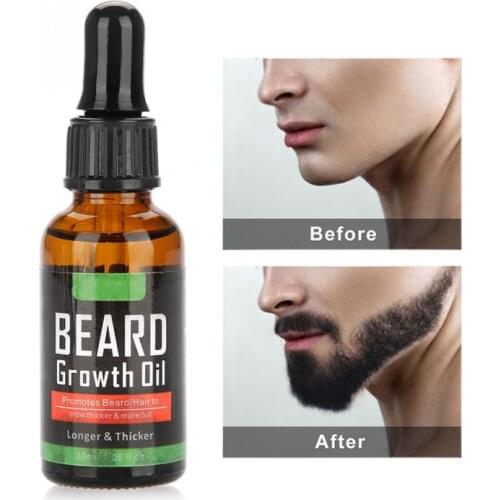 30ml Beard Growth Oil Men Moustache Enhancer Beard Shaping Tool Care Serum Liquid Moustache Enhancer Beard Care Serum