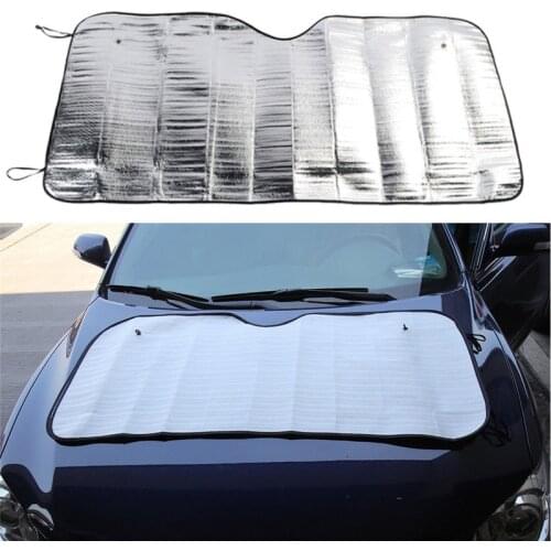 Car Sunshades UV Protection Curtain Car Sun Shade Film Windshield Visor Front Windshield Sunshade Cover Sun Shade UV Protection