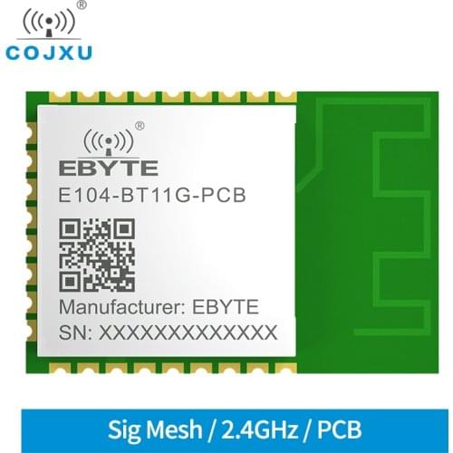 E104-BT11G-PCB UART Mesh Ad Hoc Network Bluetooth Module 20dBm Transmit Power Wireless Transceiver Reciever