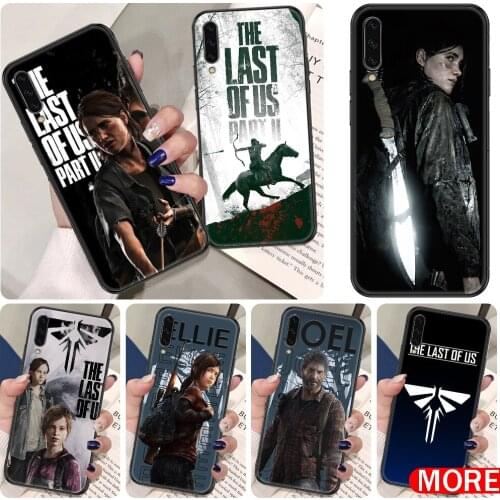 Last of Us Phone Case For Samsung Galaxy A10 A12 A20E A21S A30 A32 A40 A50 A51 A52 A70 A71 A72 A5 A6 A7 2016 20 black silicone