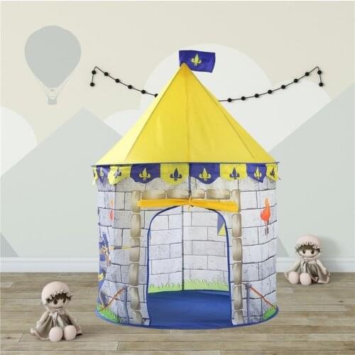 European Station Explosion Models Children Tent Yurt Dollhouse Ocean Ball Pool Baby Playground Kids Play Tent Kid Tent Foldable