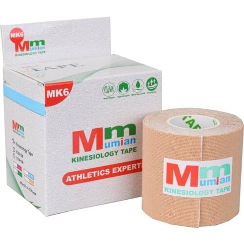 5cm x 300cm Kinesiology tape Physiotherapie Muscle Pain Relif Tape Face Lifting Beauty Tape Tennis Volleyball Bandagem Elastica