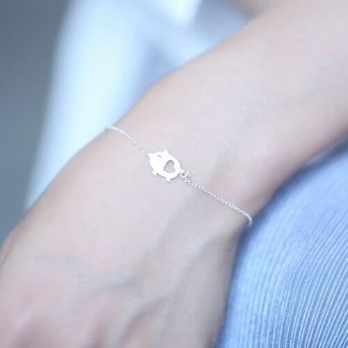 New Arrivals Silver Color Pig Bracelets Fashion Wedding Bracelet For Women