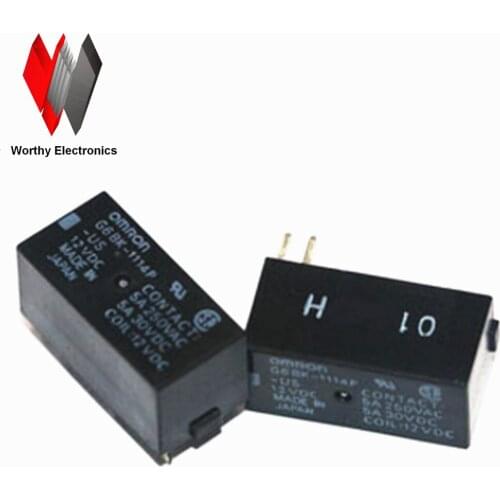 Wholesale 10pcs/lot relay G6BK-1114P-US-DC12V