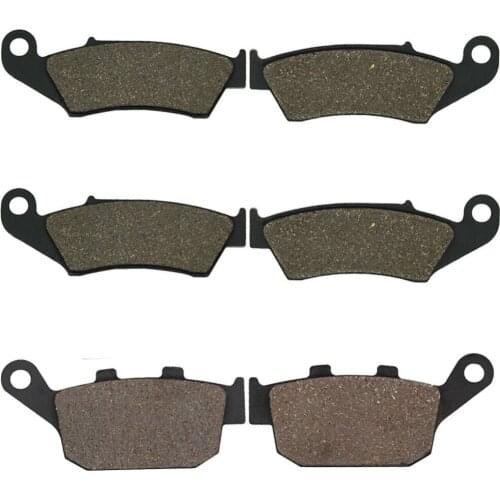 Motorcycle Front and Rear Brake Pads for Honda XL600 Transalp 97-00 XL650 00-07 XL700 2008-2011 XRV750 Africa Twin 94-03
