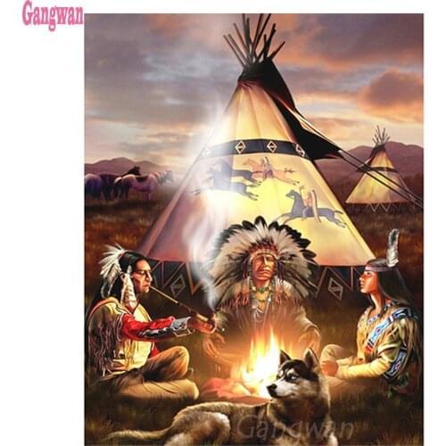 Diamond Painting DIY 5D Cross Stitch Full Square Round Diamond Embroidery Mosaic Home Decoration