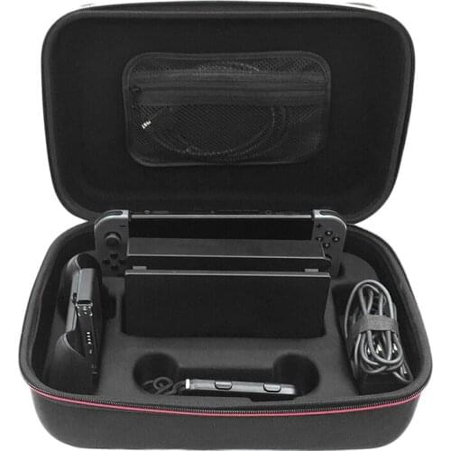 Portable Hard Shell Case For Nintend Switch Protective Storage Pouch bag Travel Carrying Case Cover with Compartments