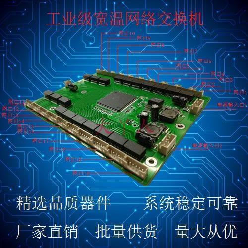 Industrial Wide Temperature Railway Camera 16/18/20 Port Cable Seperater Mini Engineering Micro Network Switch Module
