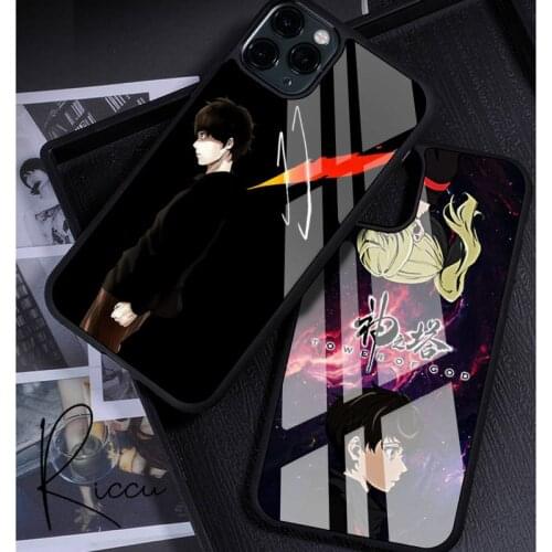 Korean Anime Tower of God Phone Case Rubber for iPhone 12 11 Pro Max XS 8 7 6 6S Plus X 5S SE 2020 XR 12 Mini case