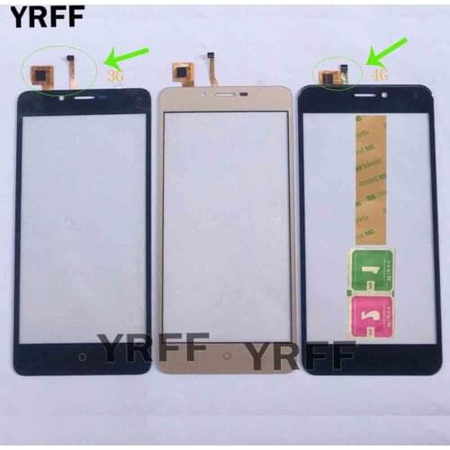 Digitizer Panel Touch Screen For Vertex Impress Lion 3G Touch Screen Front Glass For Vertex Impress Lion 4G 3M Glue Wipes