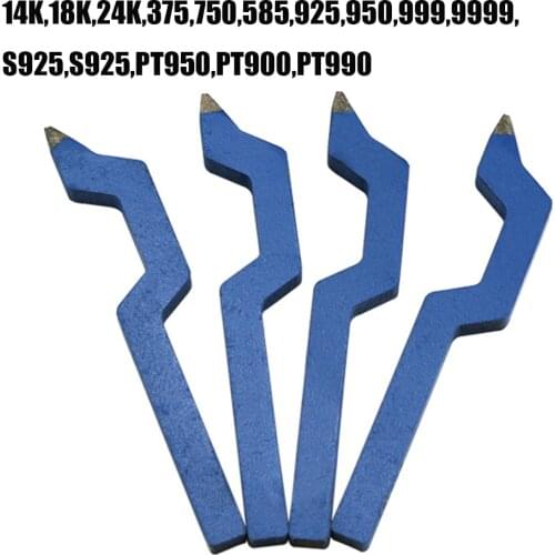 1PCS New 45 Steel Jewelry Tool Curved Stamp Punches Jewellery Ring Marking Tools