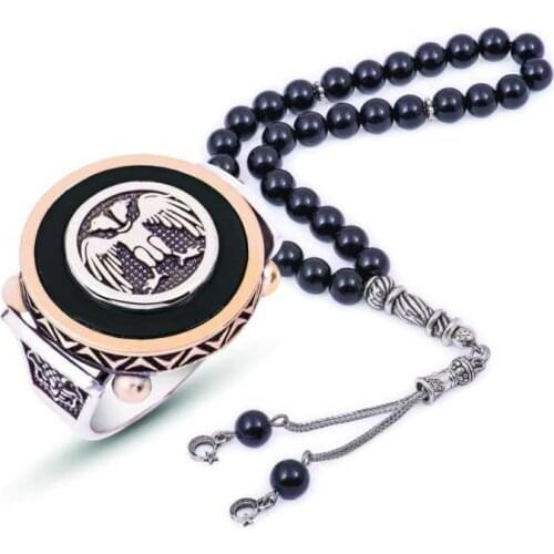 Tevuli 925 Sterling Silver Double-Headed Eagle Men 'S Ring