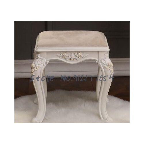 Fabric Korean Pastoral Stool/Simple Fashion Dressing Stool/Makeup Stool Chair