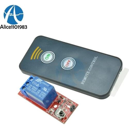 1 Channel Infrared Switch Relay Drive Module Board 5V Active Remote Controller Driver Control