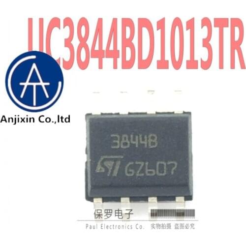10pcs 100% orginal and new power management chip UC3844BD1013TR UC3844B 3844B SOP-8 patch real stock