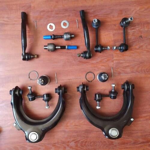 12Pc Front Outer & Inner Tie Rod and control arms fits 2004-2008 TSX & 2003-2007 Accor d Hon da