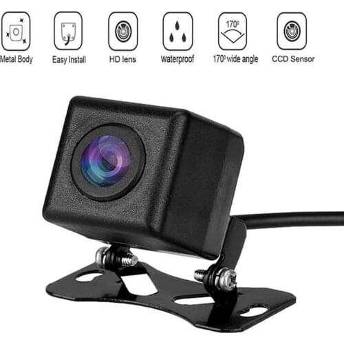 Car Rearview Camera Universal External Car Reversing Camera Fisheye Night Vision Reverse Backup Parking RearView Cam Auto Access