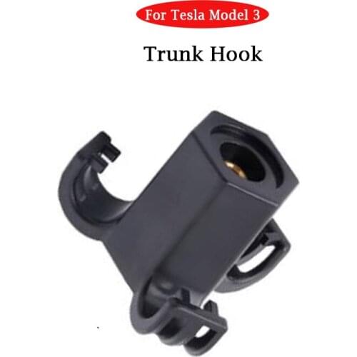 Car Trunk Hook For Tesla Model 3 Practical Durable Car Bolt Cover Mounting Holder Load-bearing Exceeds 20kg