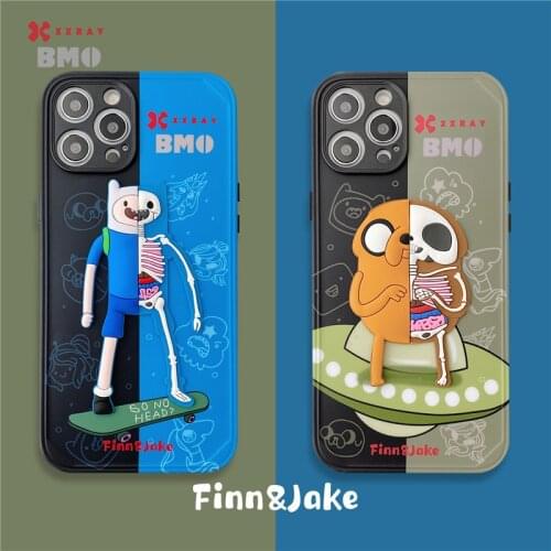 Cartoon Doll Phone Case For Apple iPhone 12 12Pro 12ProMax 11ProMax X XS XR 8 7 Plus All-Inclusive Shockproof TPU Soft Cover