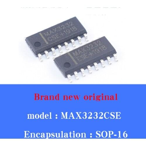 10/PCS New original MAX3232CSE SOP-16 MAX3232ESE RS232 transceiver interface chip