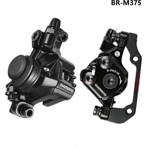For Shimano BR-M375 TX805 Bike Mechanical Disc Brake Calipers for Acera Alivio Deore with Resin Pads M375 caliper TX805 Parts