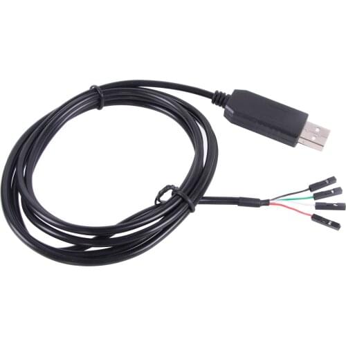 CP210X UART USB to RS232 6 Pin 2.54mm Dupont Terminal Block Adapter Serial Converter Cable