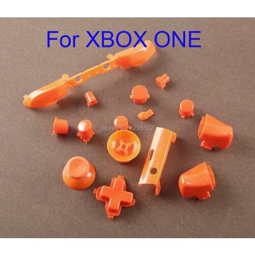Colorful full set buttons LB RB RT LT Bumper Buttons Set Thumbstick Cap Mod Kit for Xbox One S for Xbox One Slim S