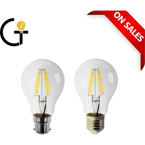 Edison Light Bulb E27 B22 220V Retro Vintage Edison Non Dimmable Bulb Incandescent Ampoule Bulbs Vintage Edison Lamp Retro Light