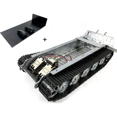 MATO 1/16 RC Metal Chassis King Tiger Tracks Sprocket Idlers Road Wheels Gearbox TH17009