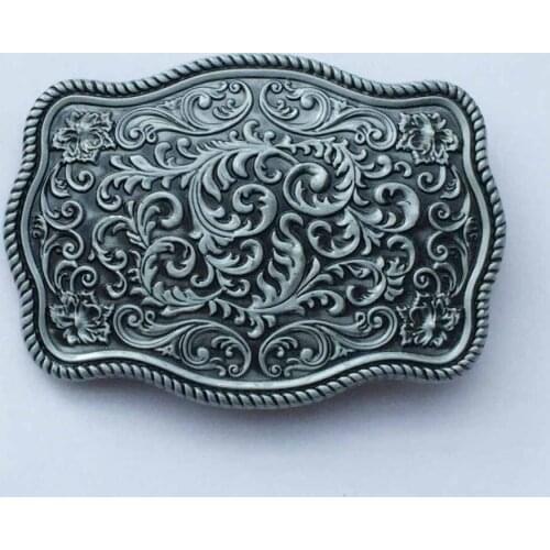 The Fashion Floral Flower Belt Buckle suitable for 4cm wideth belt with continous stock