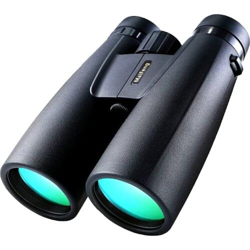 Original12x50 binoculars field watch Professional Powerful Telescope Portable HD Waterproof Hunting bak4 FMC Optic lens Outdoor
