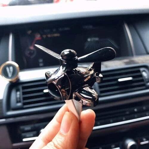 Car Air Freshener Alloy Airplane Automobiles Vent Clip Perfume Auto Interior Outlet Decoration Accessories Gifts