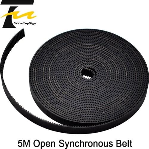 Opening Timing Belt 5M Width 15mm 20mm 25mm 30mm High Quality Rubber Materials Length 1 Meter