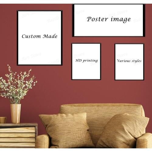 Various styles Canvas Painting Poster Print Customized Anime landscape abstract art photo Wall Art Picture For Home Decoration L