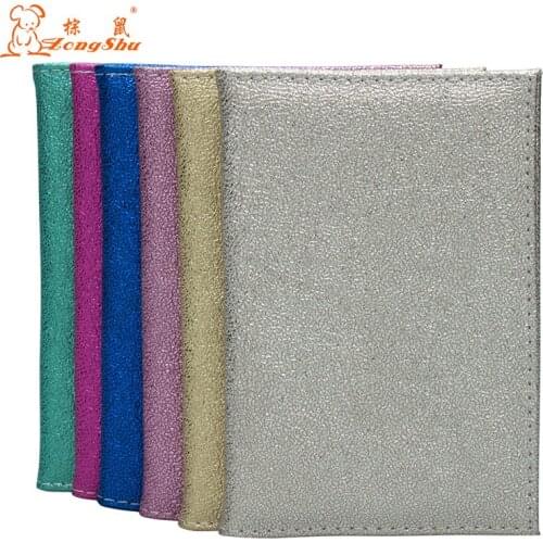 Blue and shiny Complex Designed Multi Purpose Passport Cover Cute Credit Card Holder PU Leather Travel Passport