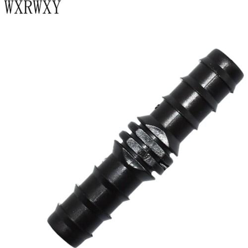 Wxrwxy 20mm Straight barb connector 20mm hose repair 1/2 irrigation connector barbed double way drip irrigation fittings 4pcs