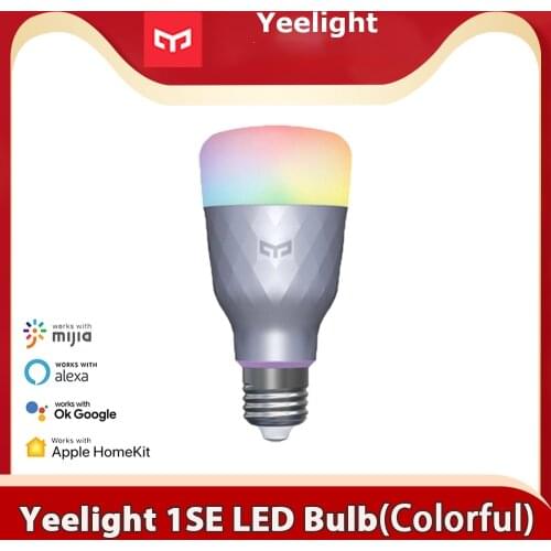 Yeelight Smart LED Bulb Smart Lamp 1S/1SE Colorful Lamp 800/650 Lumens E27 For mi home App Google Assistant