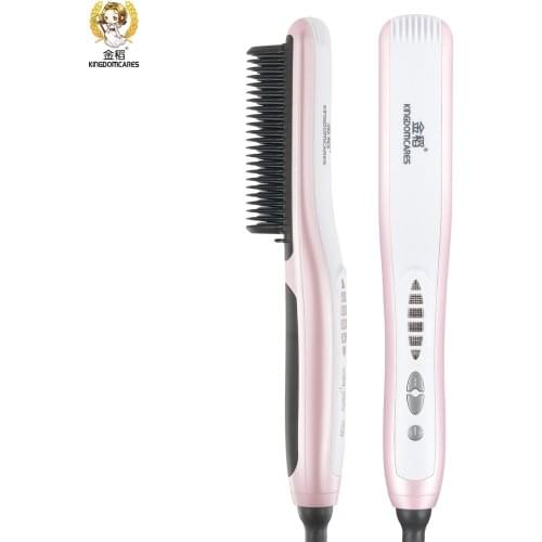 KD388C Straight Hair Comb Straightener Straight Volumes Dual-Use Does Not Hurt the Hair Artifact Straightening Plate Curlers
