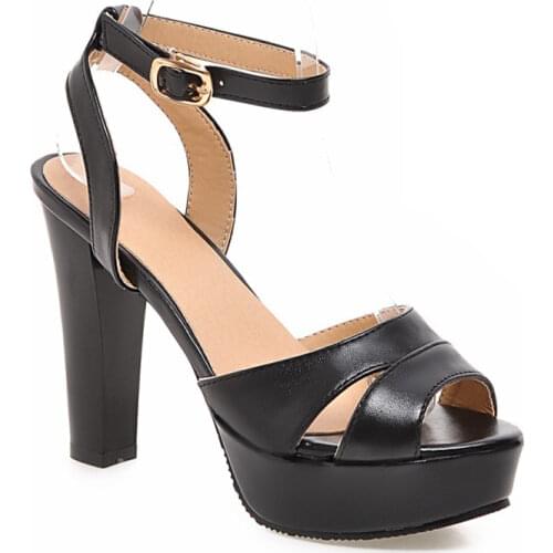 Big Size 11 12 13 14 ladies summer platform sandals women shoes woman open-toed The fishs mouth cingulate Thick with sandals