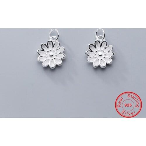 UQBing Fashion Women Delicate Small Daisy DIY Charms Bracelet Jewelry Accessories Fit Necklace Bracelet