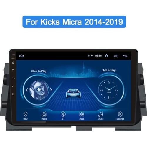 Android 9 Car Radio GPS Audio Stereo WIFI ForNIissan Kicks Micra 2014-2019 Car Navigation Car Multimedia Touch Screen Machine