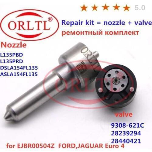 INJECTOR VALVE 9308-621C NOZZLE L135PB REPAIR KITS ( 7135-656 )FOR for EJBR00504Z,FORD,JAGUAR,JAGUAR,4S7Q9K546BD RM4S7Q9K546BD