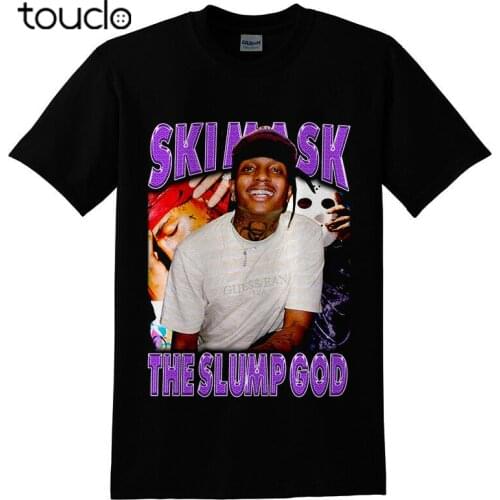 SKI MASK THE SLUMP GOD T-shirt HIP HOP RAP Black shirt