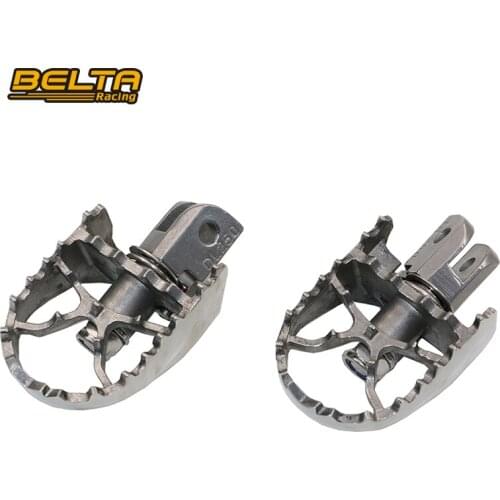 Fashion Stainless Steel Motorcycle FootPegs Foot Rest peg For Suzuki DL250/GW250