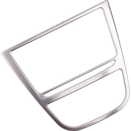 DWCX Stainless Steel Center Console Switch Panel Cover Trim Molding Fit For Buick Encore Opel Vauxhall Mokka 2016 2015 2014 2013