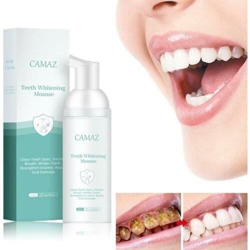 Remove Tooth Stains Teeth Whitening Foam Toothpaste Cleaning Mousse Clean Tooth Mousse Foam Toothpaste Oral Hygiene