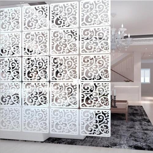 Cut off the entrance curtain Stylish living room entrance Hanging shoe carved Partition screen