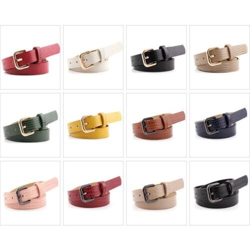 2020 New Womens Wide Black White Yellow Red Brown Snakeskin Print Belt Waistband Female Gold Pin Buckle Belts for Women Dress